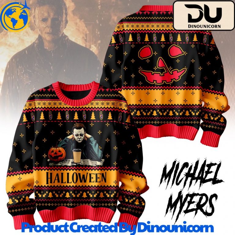 Michael Myers Halloween Ugly Christmas Sweater