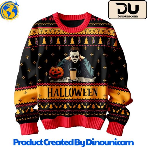 Michael Myers Halloween Ugly Christmas Sweater