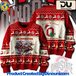 Ohio State Buckeyes Football NCAA Ugly Christmas Sweater