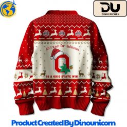 Ohio State Buckeyes Football NCAA Ugly Christmas Sweater