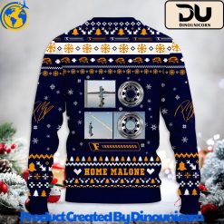 Post Malone F1 Trillion Ugly Christmas Sweater