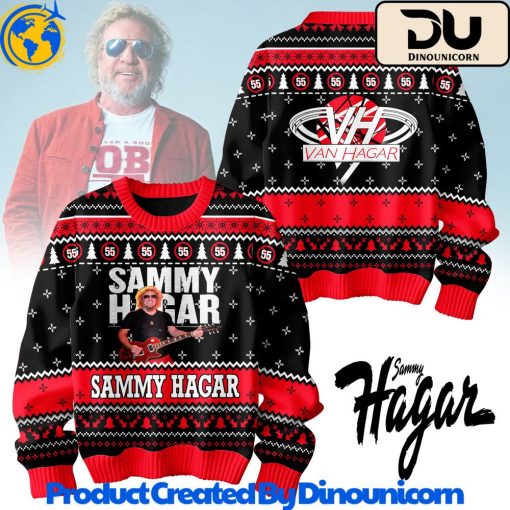 Sammy Hagar Ugly Christmas Sweater