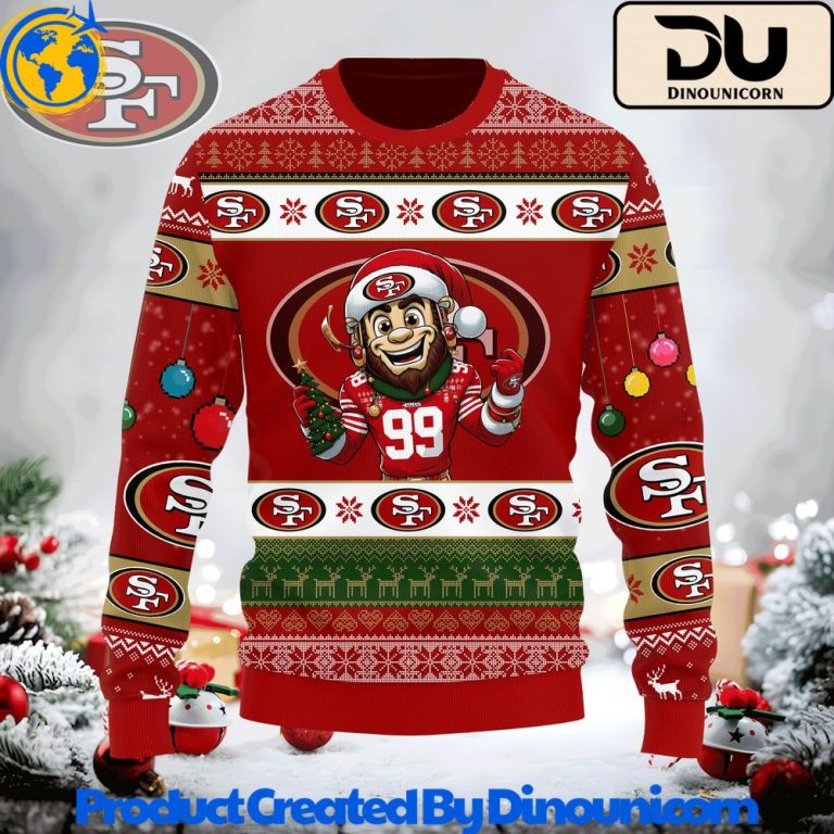 San Francisco 49ers Football NCAA Ugly Christmas Sweater