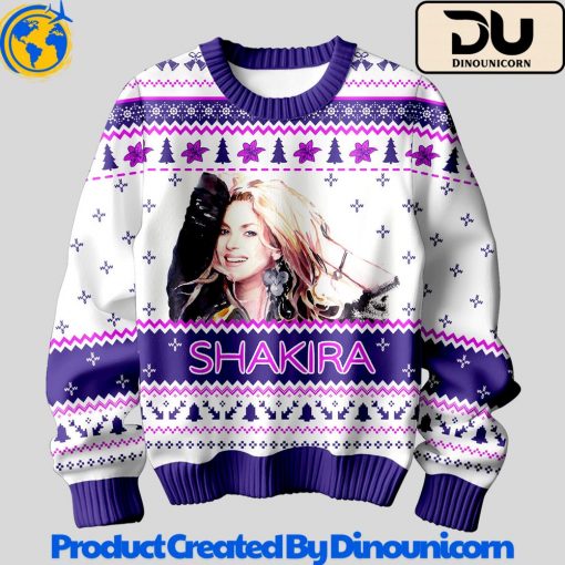 Shakira Ugly Christmas Sweater