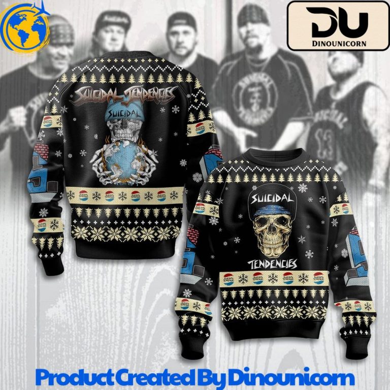 Suicidal Tendencies Ugly Christmas Sweater