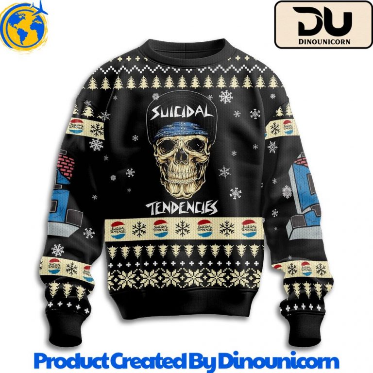 Suicidal Tendencies Ugly Christmas Sweater