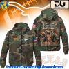 Oregon Ducks Football NCAA Camo Windbreaker Jacket