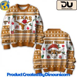 Texas Longhorns Football NCAA Ugly Christmas Sweater