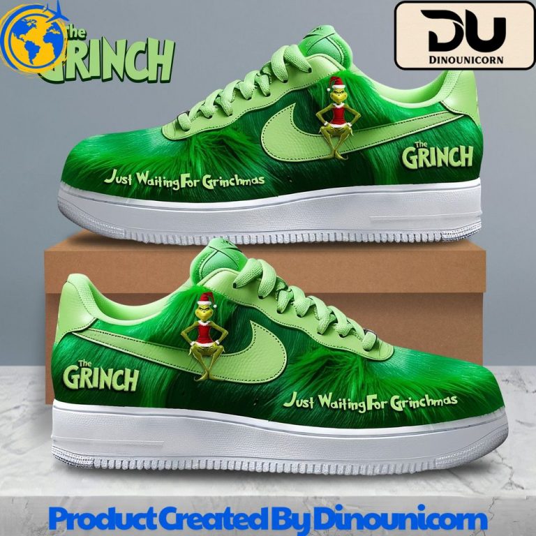 The Grinch Air Force 1 Sneaker