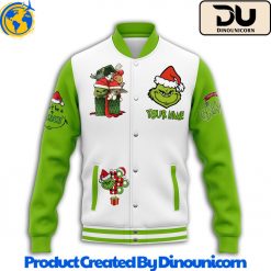 The Grinch Baseball Jacket