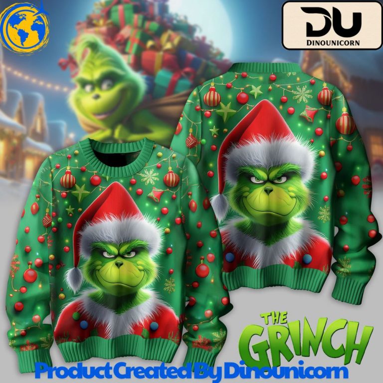 The Grinch Ugly Christmas Sweater