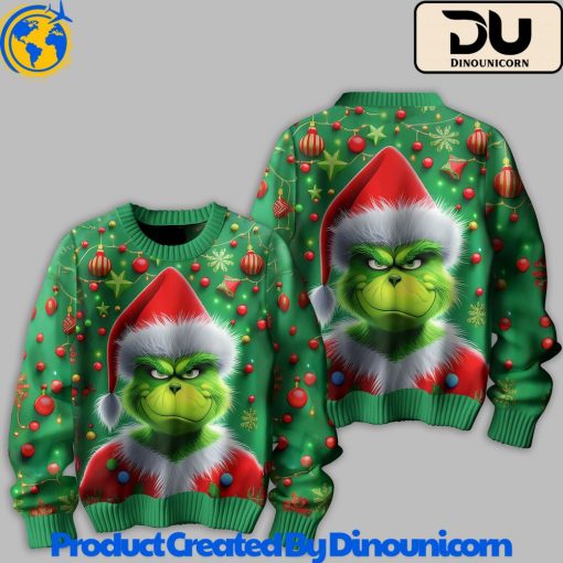 The Grinch Ugly Christmas Sweater