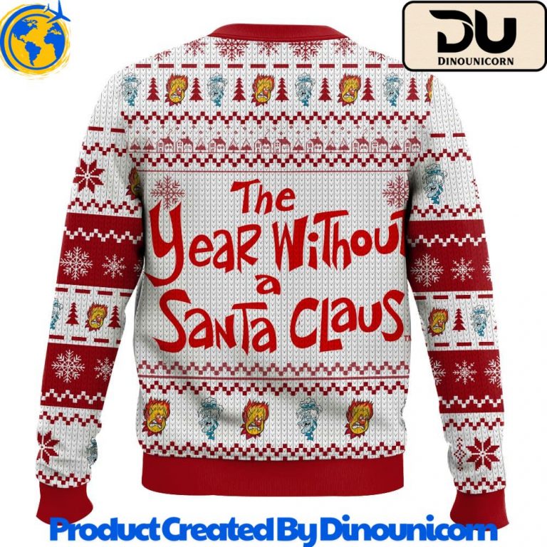 The Year Without Santa Claus Ugly Christmas Sweater