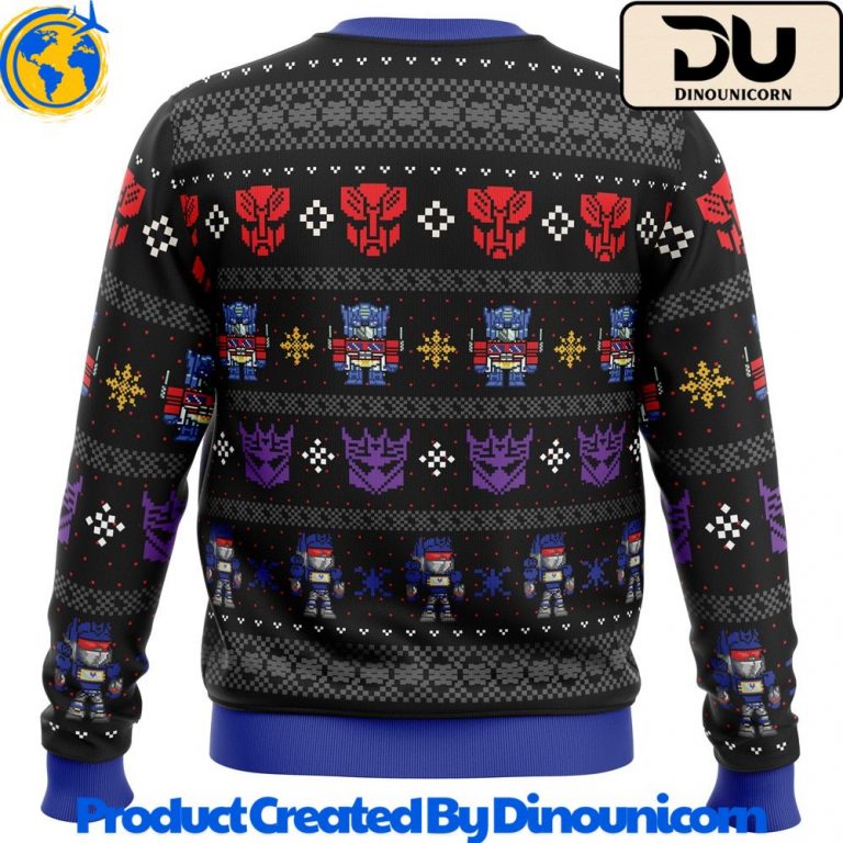 Transformers Ugly Christmas Sweater