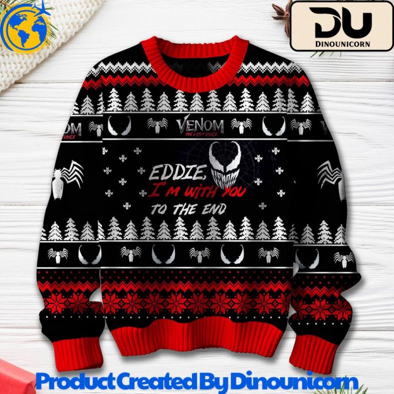 Venom Ugly Christmas Sweater