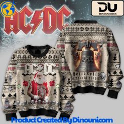 ACDC Hells Bells Ugly Christmas Sweater