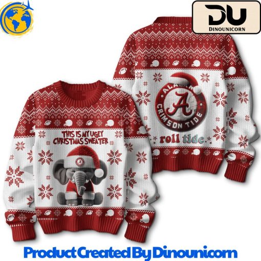 Alabama Crimson Tide Football NCAA Ugly Christmas Sweater