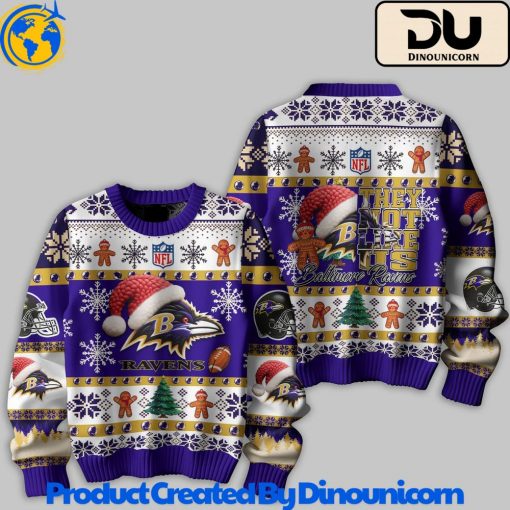 Baltimore Ravens NFL Ugly Christmas Sweater