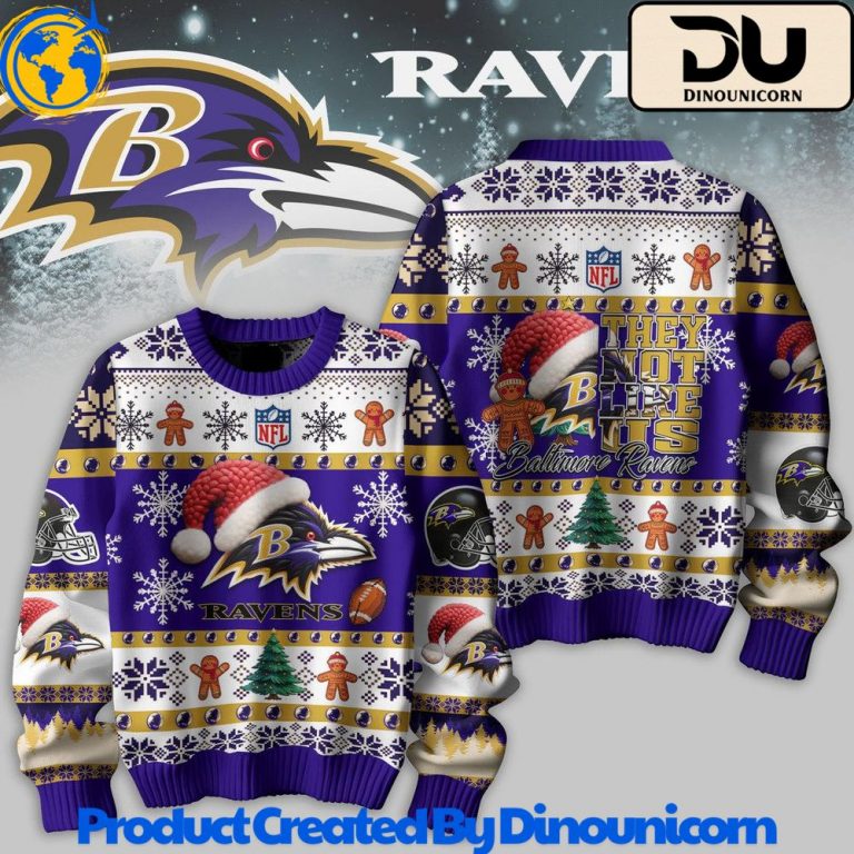 Baltimore Ravens NFL Ugly Christmas Sweater