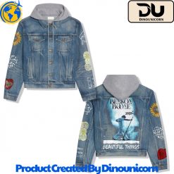 Benson Boone Hooded Denim Jacket