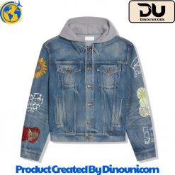 Benson Boone Hooded Denim Jacket