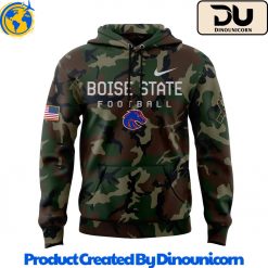 Boise State Broncos Football NCAA Camo Hoodie