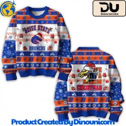 Boise State Broncos Football NCAA Ugly Christmas Sweater