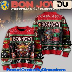 Bon Jovi Ugly Christmas Sweater