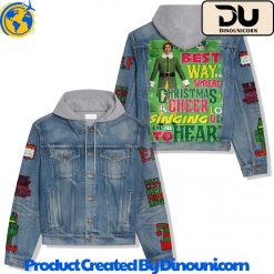 Buddy the Elf Hooded Denim Jacket