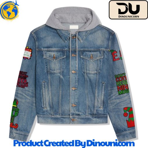 Buddy the Elf Hooded Denim Jacket