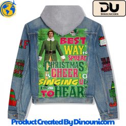 Buddy the Elf Hooded Denim Jacket