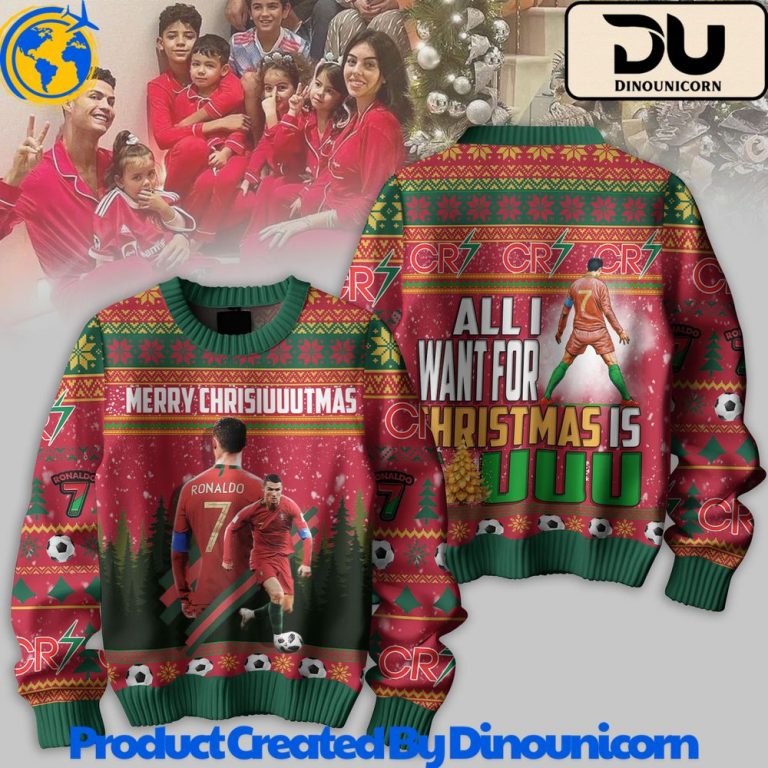 CR7 Ugly Christmas Sweater