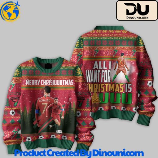 CR7 Ugly Christmas Sweater