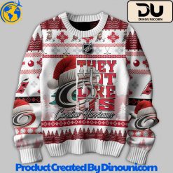 Carolina Hurricanes Hockey NHL Ugly Christmas Sweater