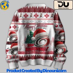 Carolina Hurricanes Hockey NHL Ugly Christmas Sweater