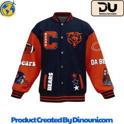 Chicago Bears NFL Baseball Jacket