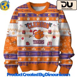 Clemson Tigers Football NCAA Ugly Christmas Sweater