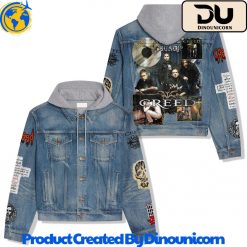 Creed Rock Band Hooded Denim Jacket