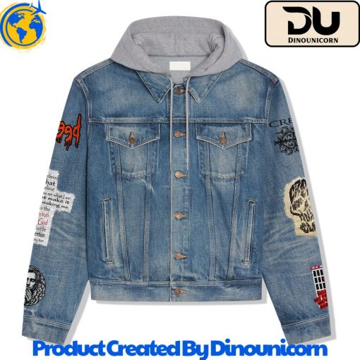 Creed Rock Band Hooded Denim Jacket