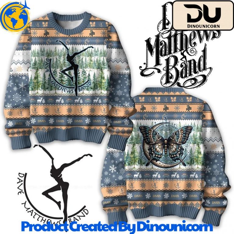 Dave Matthews Band Ugly Christmas Sweater