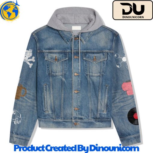 Descendents Hooded Denim Jacket