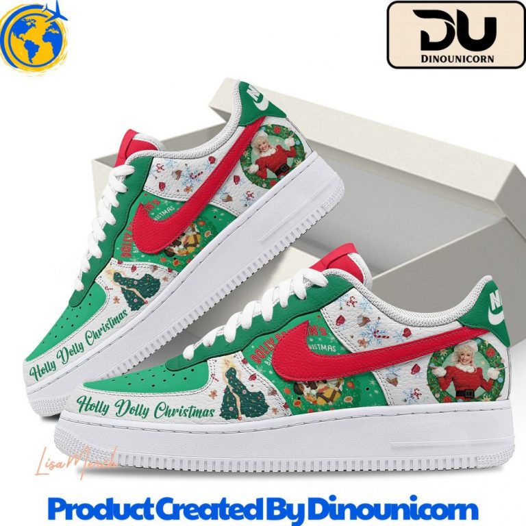 Dolly Parton Holly Dolly Christmas Air Force 1 Sneaker