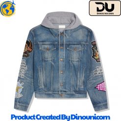 Foreigner Hooded Denim Jacket