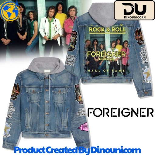 Foreigner Hooded Denim Jacket