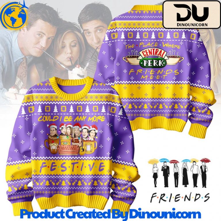 Friends TV Series Ugly Christmas Sweater