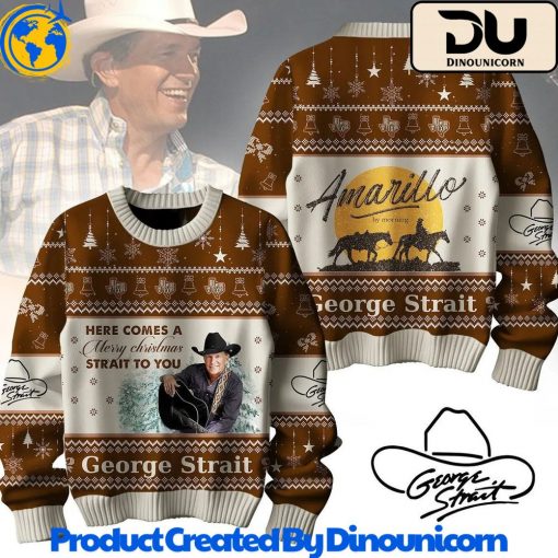 George Strait Ugly Christmas Sweater