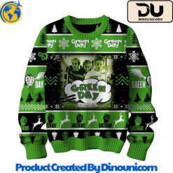 Green Day Chicago 1994 Ugly Christmas Sweater