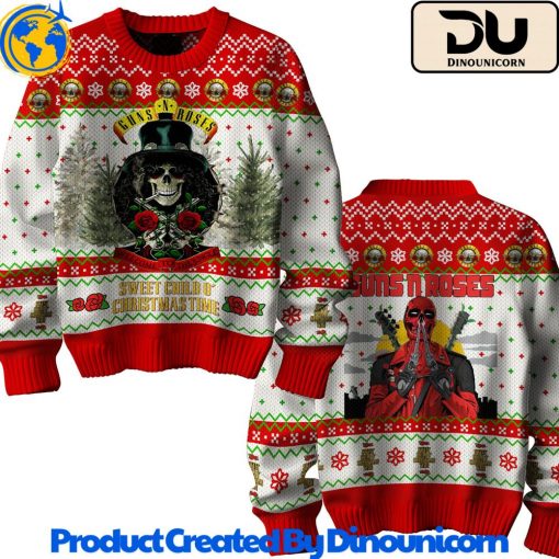 Guns N Roses Ugly Christmas Sweater