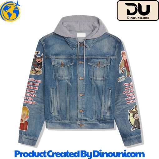 Home Alone Hooded Denim Jacket