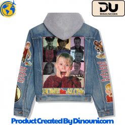 Home Alone Hooded Denim Jacket